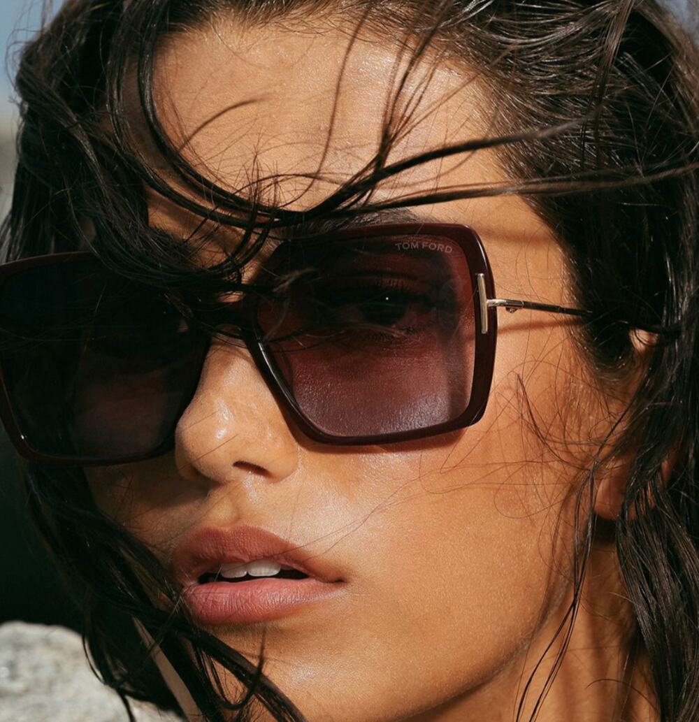 NEW Tom Ford Joanna FT1039-F Square Sunglasses in Black $630